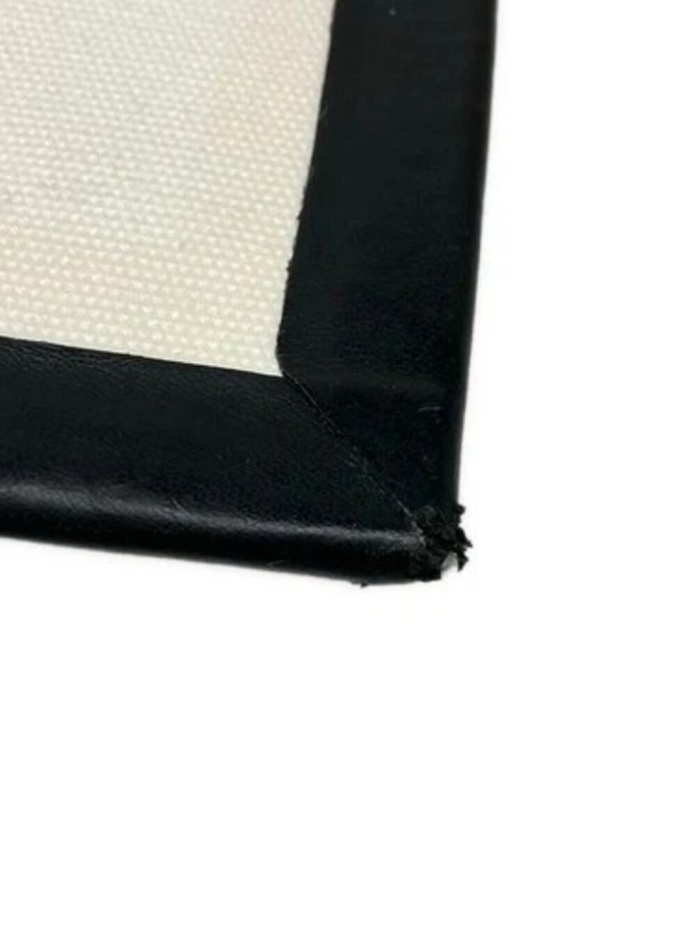 CELINE - Cream Black Canvas Clutch Bag - Picture 6 of 15